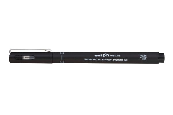 Picture of PEN DRAWING UNI PIN 200 FINE LINE 0.2MM BLACK