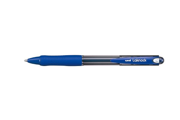 Picture of PEN UNI BP LAKNOCK RETRACT MED BLUE 1.0