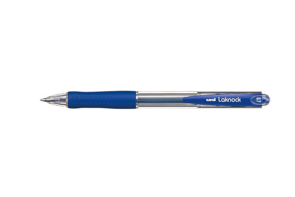 Picture of PEN UNI BP LAKNOCK RETRACT FINE BLUE 0.7