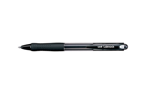 Picture of PEN UNI BP LAKNOCK RETRACT MED BLACK 1.0