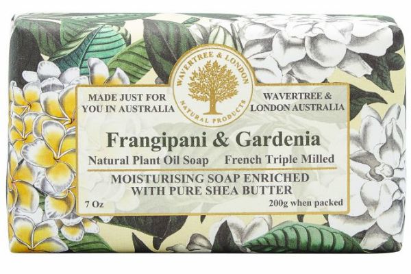 Picture of Wavertree & London Soap - Frangipani & Gardenia