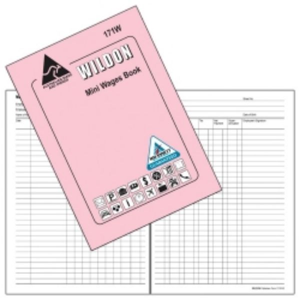 Picture of WAGE BOOK WILDON MINI 171W