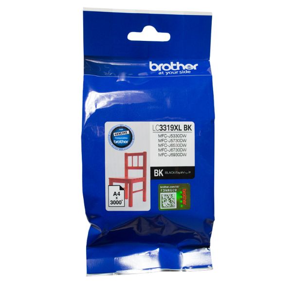 Picture of Brother LC3319 Black Ink Cartridge - 3,000 pages
