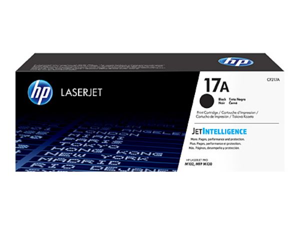 Picture of HP 17A Black Toner CF217A 1,600 pages