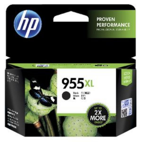 Picture of HP 955XL Black Ink Cartridge - 2,000 pag