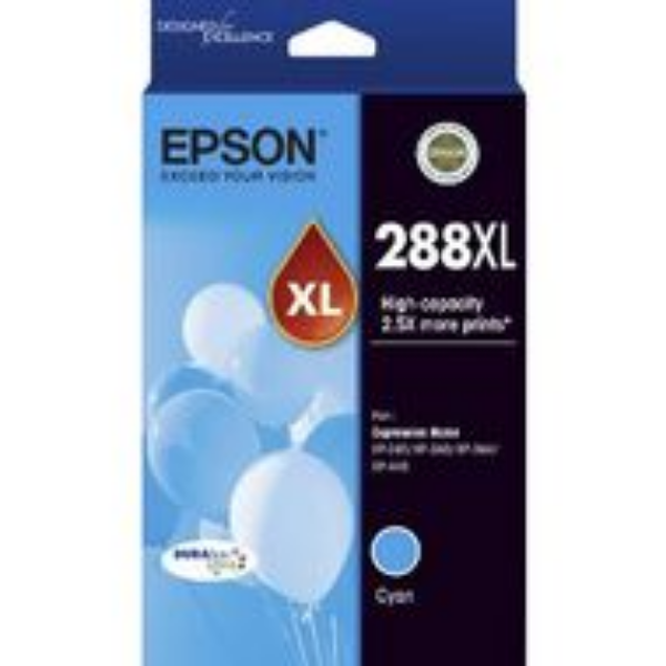 Picture of Epson 288 HY Cyan Ink Cartridge