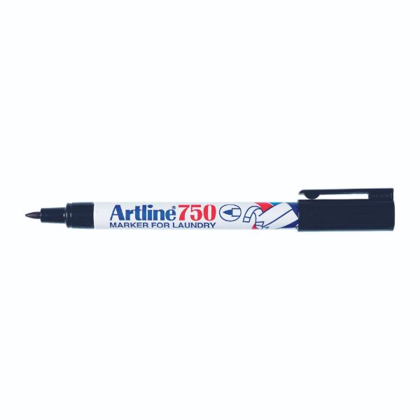 Picture of ARTLINE 750 LAUNDRY MARKER 0.7MM BULLET NIB BLACK