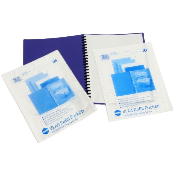 Picture of Marbig Display Book Refills 10s