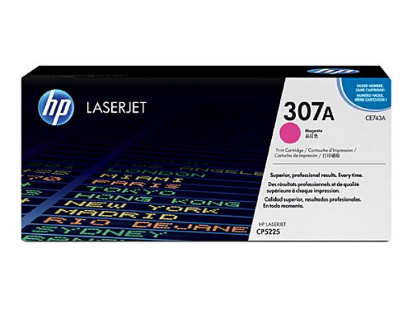 Picture of HP 307A Magenta Toner Cartridge - 7,300 pages