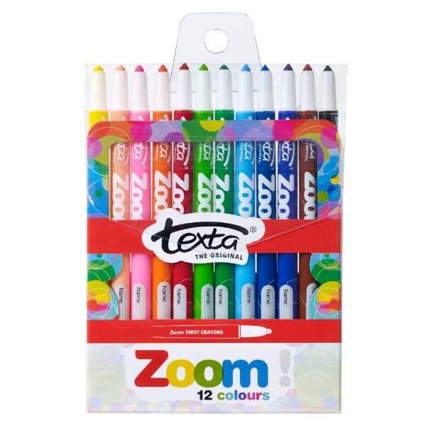 Picture of Texta Zoom Crayon Pk 12