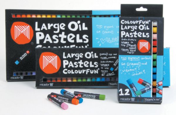 Picture of OIL PASTELS MICADOR SMALL ASST PK12