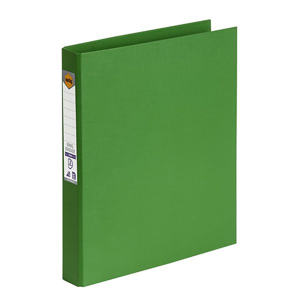 Picture of MARBIG RING BINDER A4 25MM 2D PE GREEN