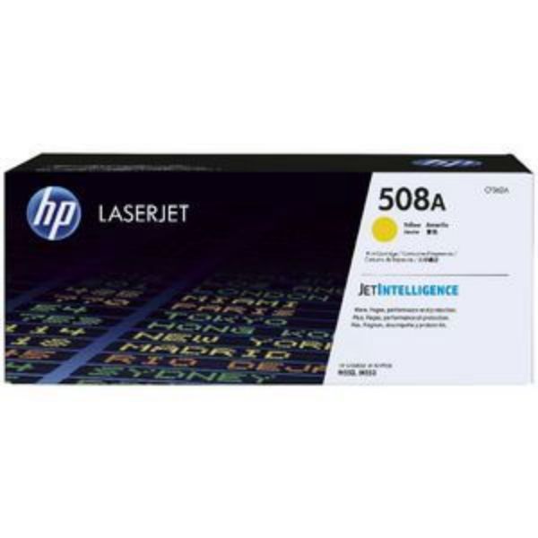 Picture of HP 508A Yellow Toner Cartridge - 5,000 pages