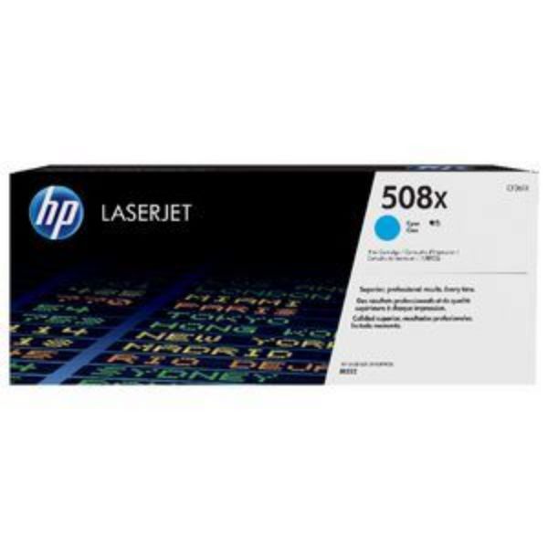 Picture of HP 508X Cyan Toner Cartridge - 9,500 pages