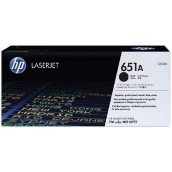 Picture of HP 651A Black Toner Cartridge - 13,500 pages