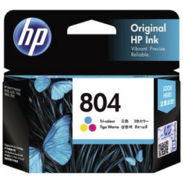 Picture of HP 804 Colour Ink Cartridge - 165 pages