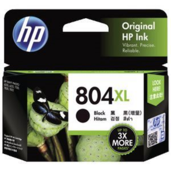 Picture of HP 804XL Black Ink Cartridge - 600 page