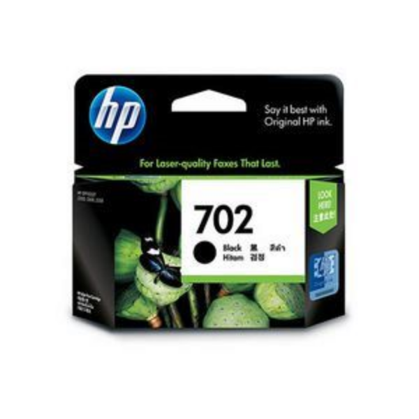 Picture of HP 702 Black Ink Cartridge - 600 pages