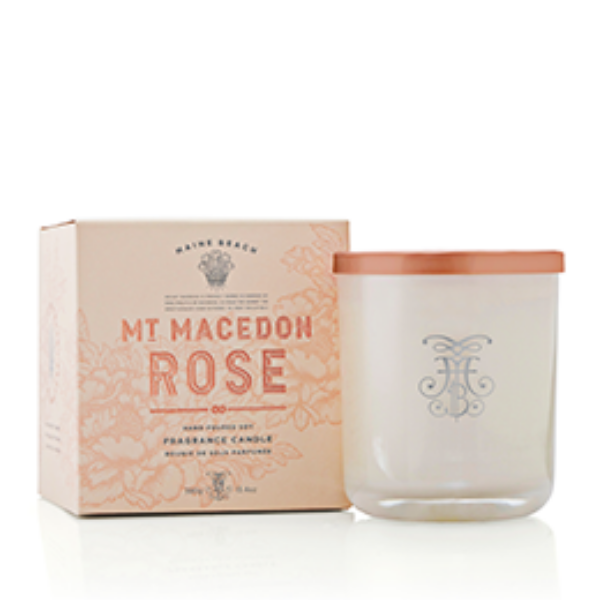 Picture of Mt Macedon Rose Soy Candle 380g