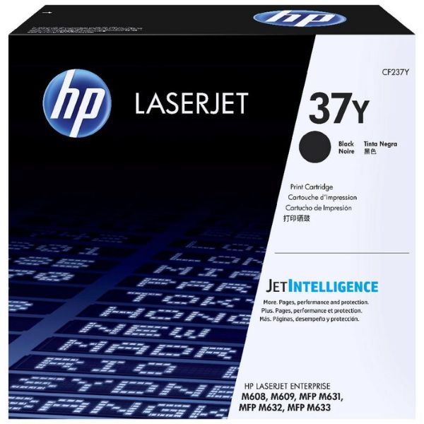 Picture of HP 37Y Black Toner Cartridge - 41,000 pages