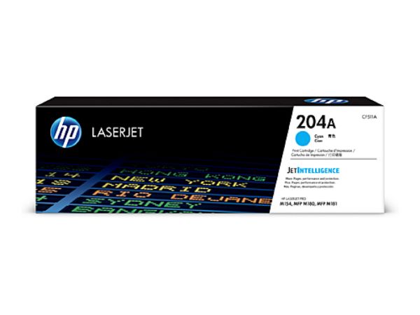 Picture of HP 204A Cyan Toner Cartridge CF511A - 900 pages