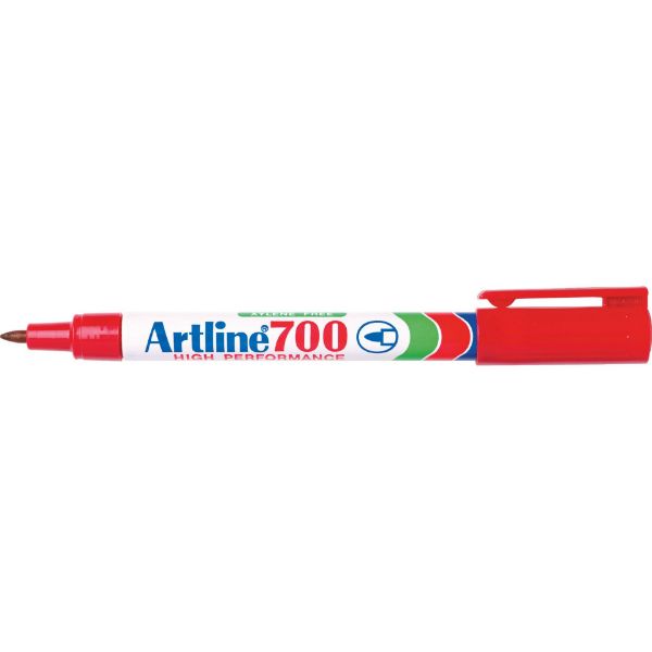 Picture of ARTLINE 700 PERMANENT MARKER 0.7MM BULLET NIB RED