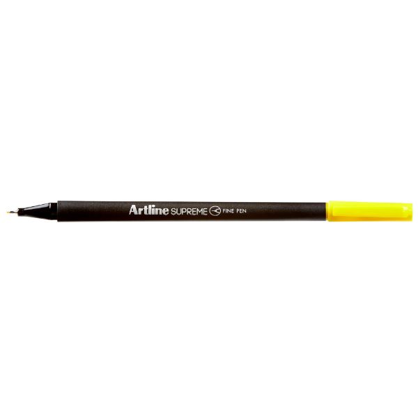 Picture of ARTLINE SUPREME FINELINER PEN 0.4MM YELLOW