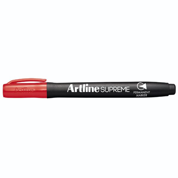 Picture of ARTLINE SUPREME PERMANENT MARKER RED