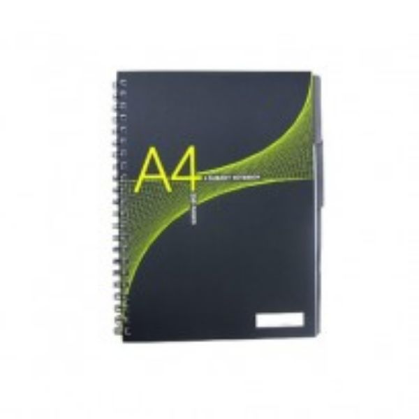 Picture of Notebook Basic Card Cover A4 5 Subject