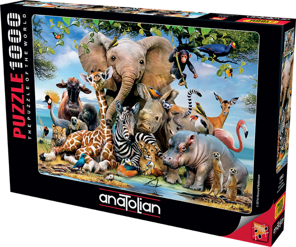 Picture of 1000 Piece Jigsaw Anatolian Africa Smile