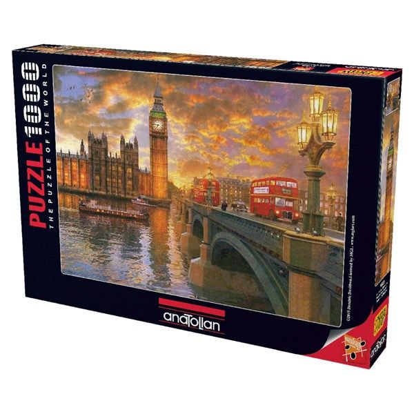 Picture of 1000 Piece Jigsaw Anatolian  Westminster Sunset
