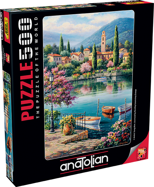 Picture of 500p Anatolian Jigsaw Village Lake Afte