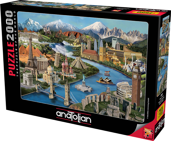 Picture of 2000p Anatolian Jigsaw Popular Landmarks