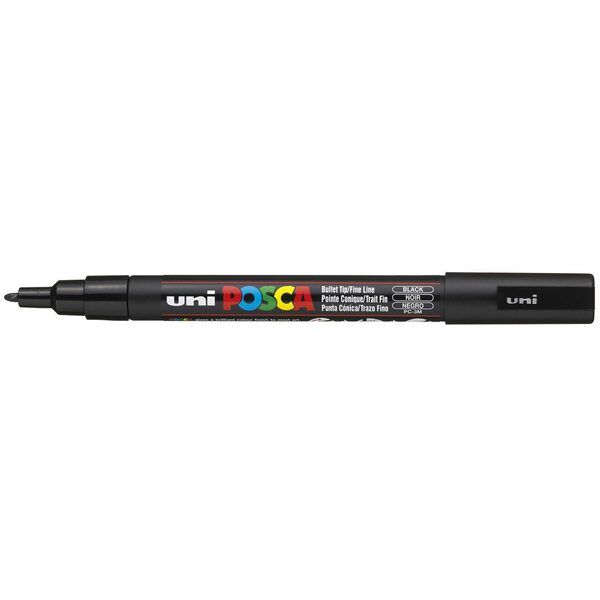 Picture of Posca PC 3M Black Paint Marker