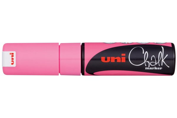 Picture of MARKER CHALK UNI 8MM CHISEL TIP FLUORO PINK