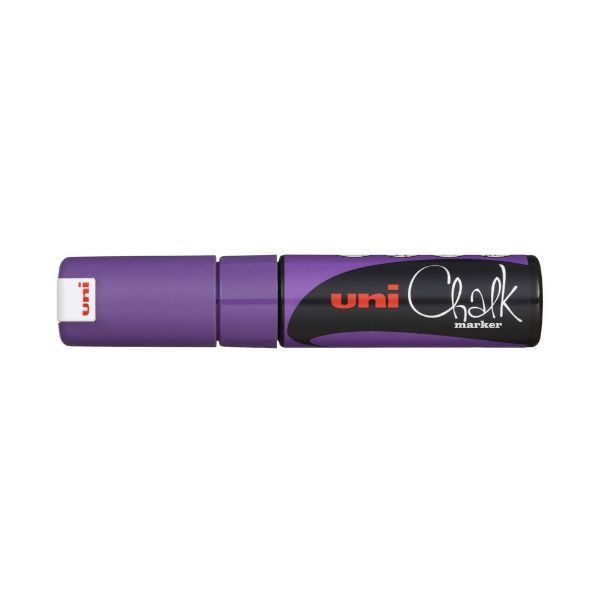 Picture of MARKER CHALK UNI 8MM CHISEL TIP VIOLET