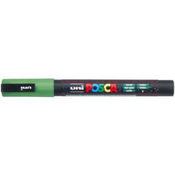 Picture of POSCA FINE BULLET TIP GLITTER GREEN