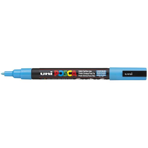 Picture of POSCA FINE BULLET TIP LIGHT BLUE