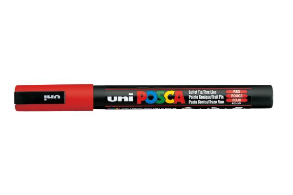 Picture of POSCA FINE BULLET TIP RED