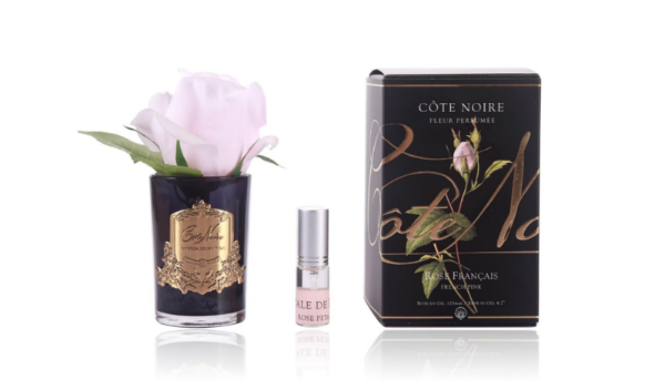 Picture of COTE NOIRE - PERFUMED NATURAL TOUCH ROSE BUD - BLACK - FRENCH PINK