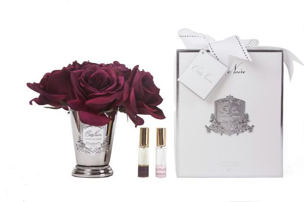 Picture of COTE NOIRE - SEVEN ROSE BOUQUET IN CARMINE RED