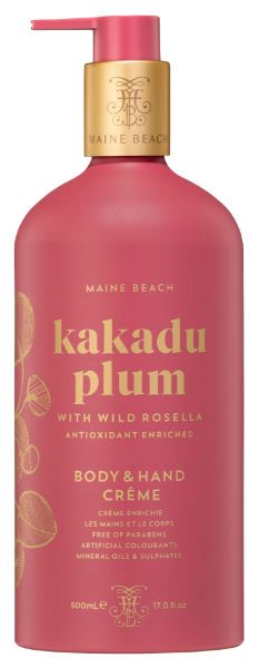 Picture of maine Beach Kakadu Plum Hand & Body Creme 500ml