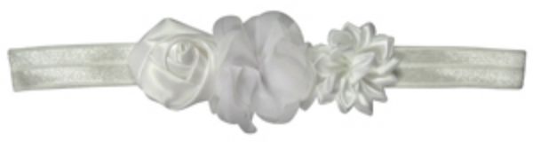 Picture of Flower Headband White