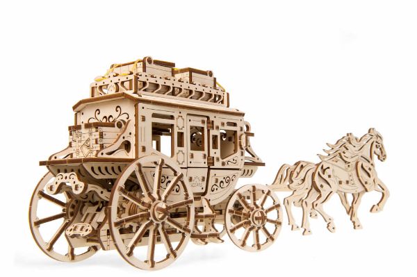 Picture of Ugears Stagecoach Mechanical Model