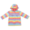 Picture of Korango Raincoat - Striped Rainbow 2Y