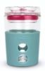Picture of Ioco 12oz Glass Travel Cup - Ocean Blue w/Hot Pink Seal