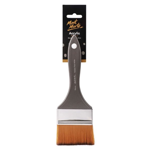 Picture of Mont Marte Artist Brush Taklon Flat Wide 75mm