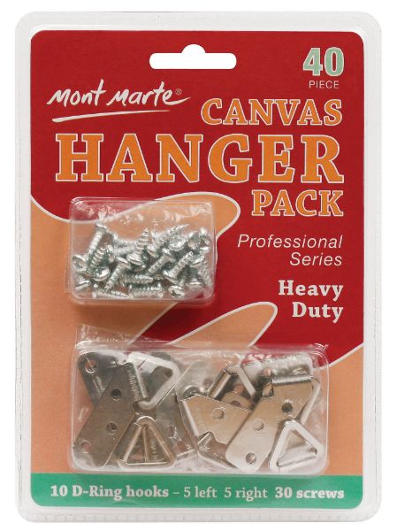 Picture of Mont Marte Canvas Hanger Pack Lge Heavy Duty 1