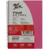 Picture of Mont Marte Visual Art Diary PP Coloured Cover A4