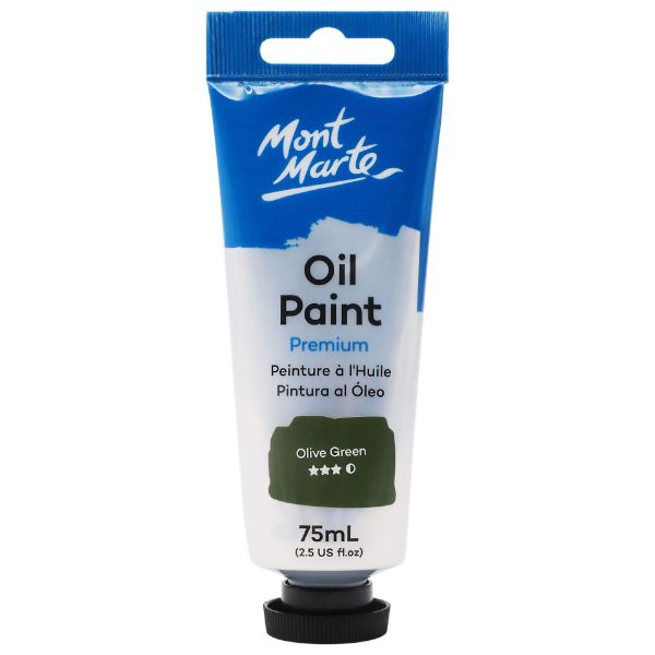 Picture of Mont Marte Oil Paint 75ml - Paynes Grey